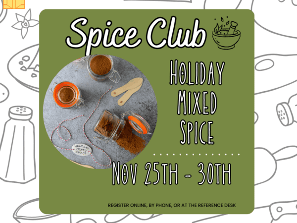 Spice Club: Holiday Mixed Spice